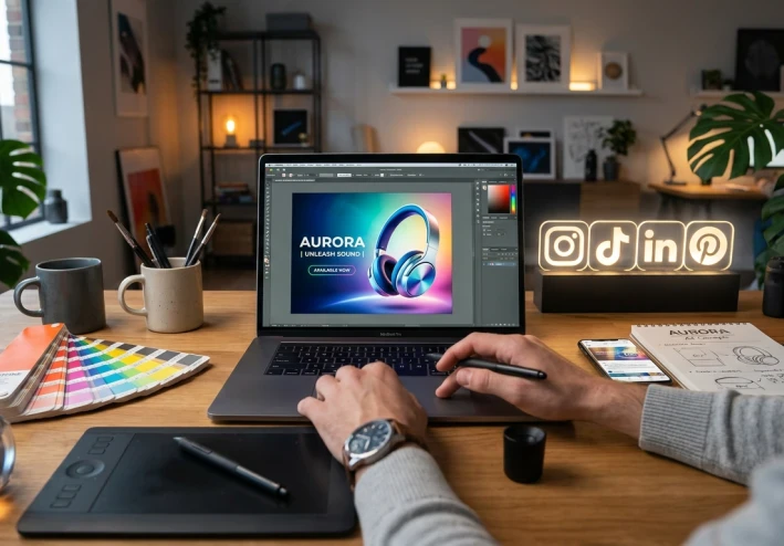 كيف تصمم إعلانًا احترافيًا لأي منتج يجذب العملاء ويزيد المبيعات؟