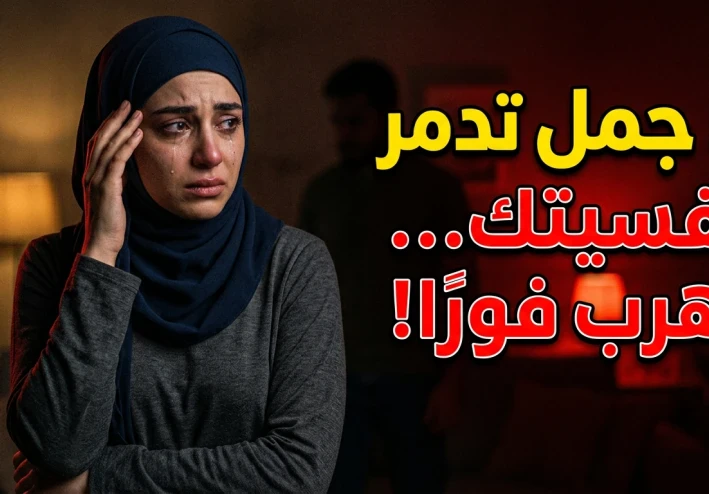 5 جمل لو بتتقالك… اهرب فورًا! (علامات العلاقة السامة اللي بتدمّر نفسيتك)
