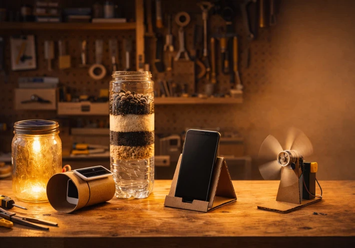 عنوان اختراعات منزلية بسيطة يمكنك تنفيذها بنفسك خطوة بخطوة