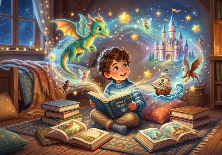 عوالم الخيال: كيف تشكل قصص الأطفال وعي الأجيال القادمة؟