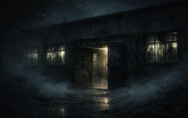 مشرحة حلوان… حيث لا يموت الصمت 🏚️🌫️