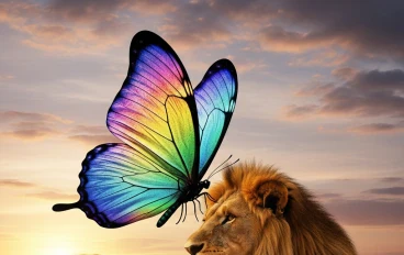 لماذا تحتاج الأنثى لرجل قوي؟ قصة الفراشة لولو والأسد عباس