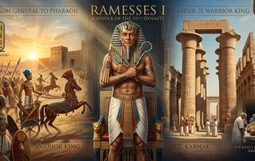 من ساحات القتال إلى عرش الفراعنة: قصة كفاح الملك رمسيس الأول