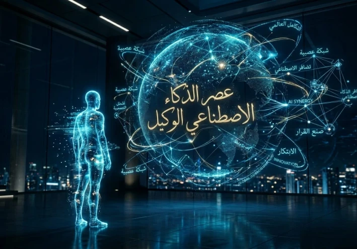 فجر "الوكيل الذكي": كيف يعيد الذكاء الاصطناعي صياغة وجودنا في 2026 وما بعدها؟