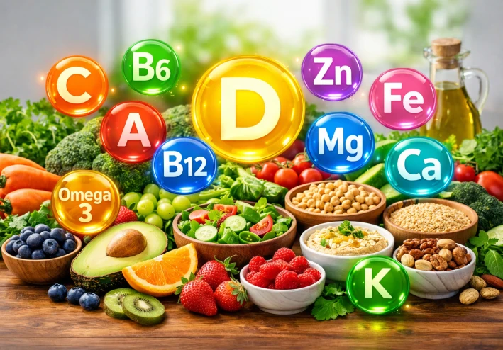 لماذا يحتاج جسمك للفيتامينات والمعادن يوميًا