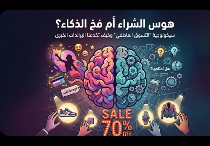 هوس الشراء أم فخ الذكاء؟ سيكولوجية "التسوق العاطفي" وكيف تخدعنا البراندات الكبرى