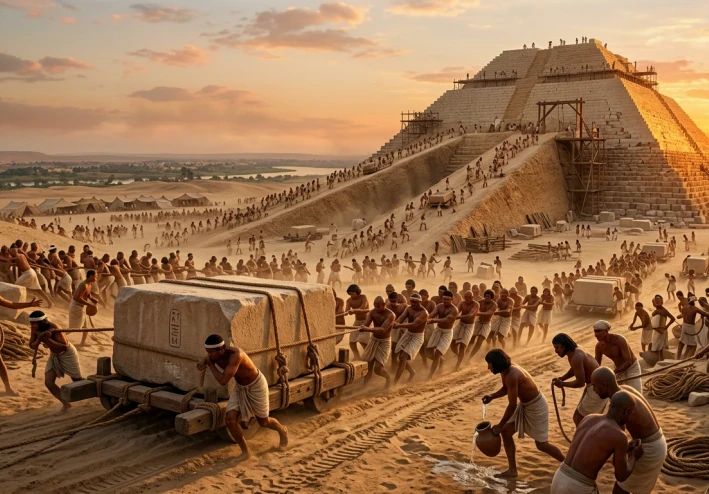 حين تحدّى المصريون الزمن: حكاية بناء الأهرامات
