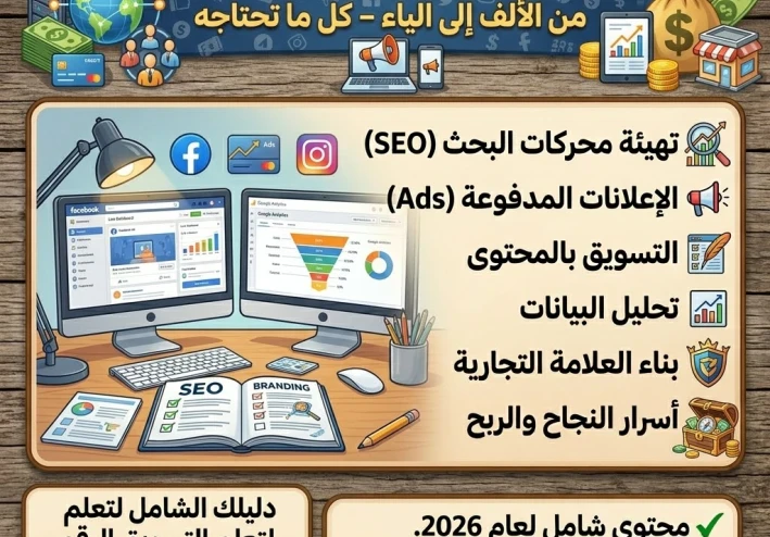 اساسيات التسويق الإلكتروني والماركتينج