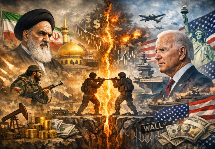 على حافة اللهب: سيناريوهات المواجهة الأمريكية الإيرانية بين الردع والانفجار