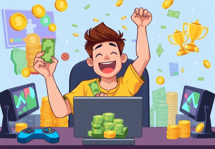 أفضل 5 ألعاب عربية تدفع فلوس حقيقية عبر باي بال  (Speed Man الأبرز)