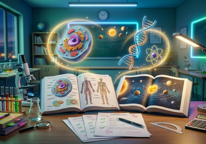 تحميل نماذج مراجعة شهر أبريل علوم الصف الأول الإعدادي الترم الثاني 2026 PDF وأهم الأسئلة المتوقعة