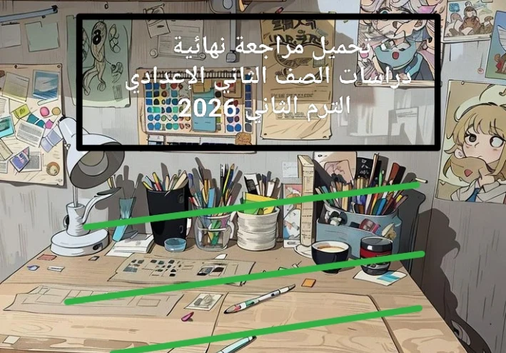 📚 تحميل مراجعة نهائية دراسات اجتماعية للصف الثاني الإعدادي الترم الثاني 2026 PDF برابط مباشر