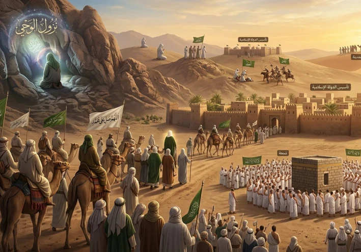 السيرة النبوية نور يهدي البشرية إلى طريق الحق