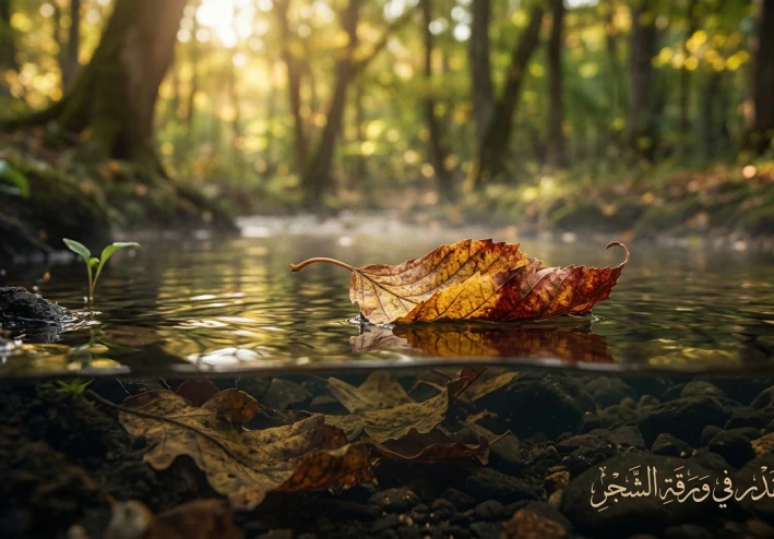 ​حكمة القدر في ورقة الشجر
