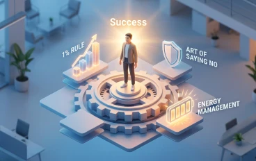 "شيفرة الإنجاز: 4 استراتيجيات ذكية للانتقال من التشتت إلى القمة"