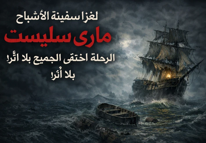 لغز سفينة الأشباح “ماري سيليست”: الرحلة التي اختفى فيها الجميع بلا أثر!