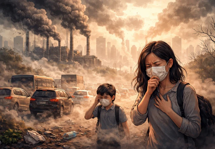 تلوث الهواء: الخطر الخفي الذي يهدد صحة الإنسان ومستقبل الأرض