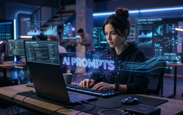 برومبتات الذكاء الاصطناعي: 10 أوامر احترافية جاهزة