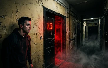 الرعب باب شقة رقم 13 – السر الذي لا يجب فتحه🎬😱☠️