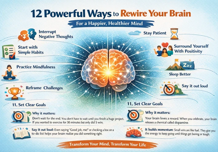 Rewire Your Brain   (in 12 Ways)