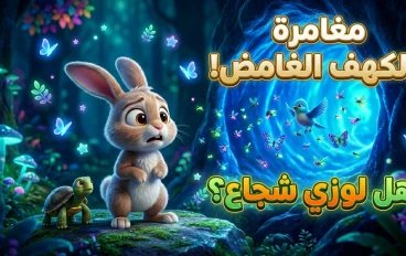 مغامرة الأرنب لوزي والكهف المضيء