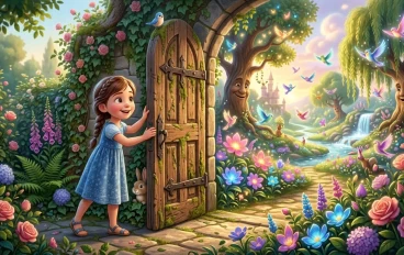 قصة لولو والحديقة السريه 