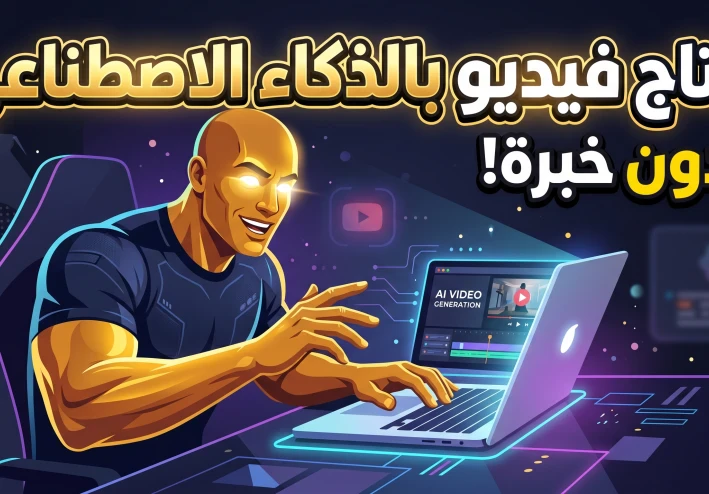 صناعة فيديو كامل بالذكاء الاصطناعي في دقائق! الأدوات التي يستخدمها المحترفون في 2026