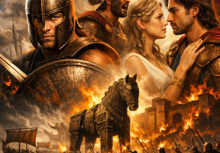 “طروادة… المدينة التي هزمها الحلم”