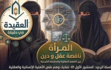 نقص الأهلية العقلية و دينية للمرأة حديث المرأة ناقصة عقل و دين 