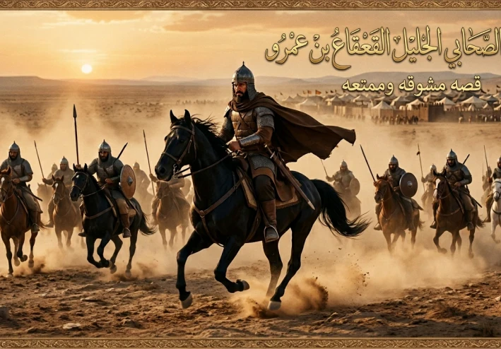 القعقاع بن عمرو: فارس الإسلام وقائد الانتصارات في الفتوحات