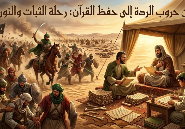 حرب الردة و إنقاذ القرآن