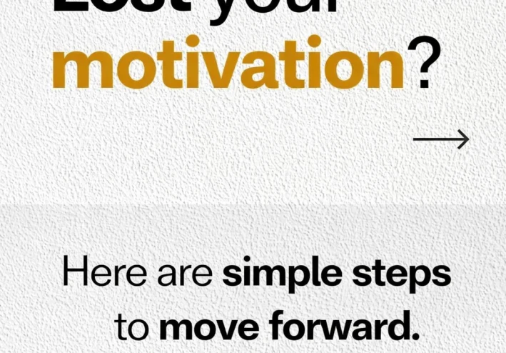 How to Stay Motivated When You Feel Lost