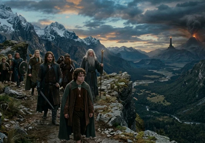 رحلة أسطورية في عالم الخيال: سحر وملاحم فيلم The Lord of the Rings