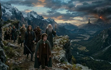 رحلة أسطورية في عالم الخيال: سحر وملاحم فيلم The Lord of the Rings