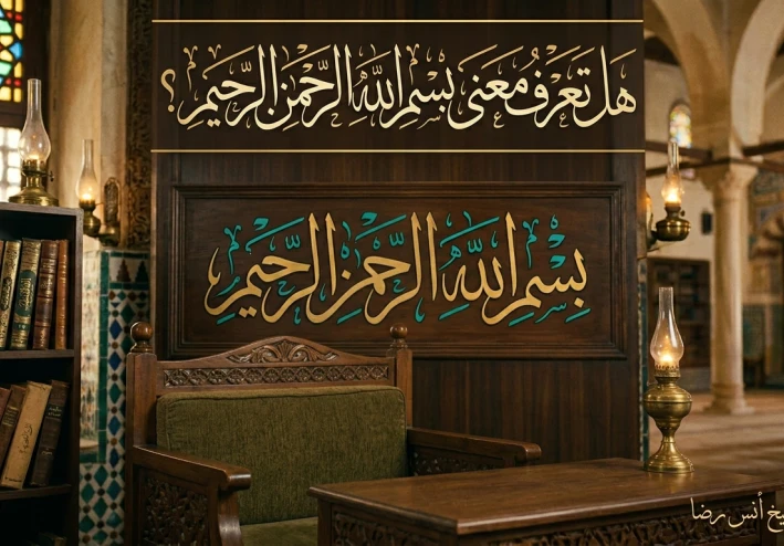 معني "بسم الله الرحمن الرحيم: ؟