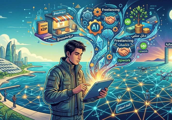 خارج السيطرة: الدليل السري للسيادة على اقتصاد 2026 وتحقيق الثراء الرقمي قبل فوات الأوان