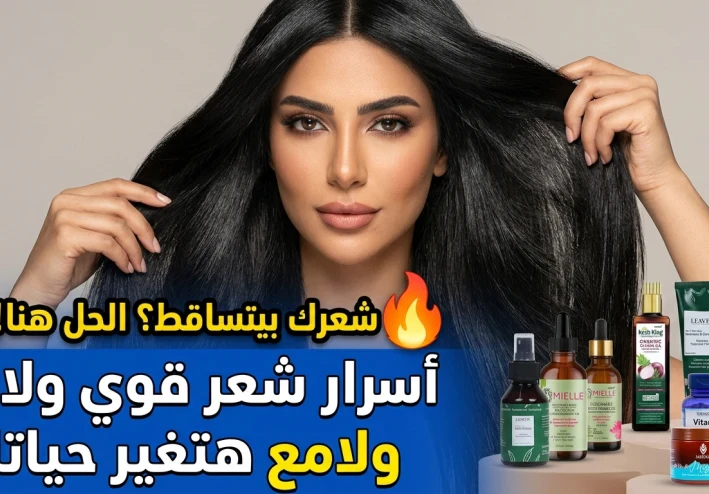 سر الشعر الصحي واللامع: دليلك الشامل للعناية بالشعر من الجذور حتى الأطراف