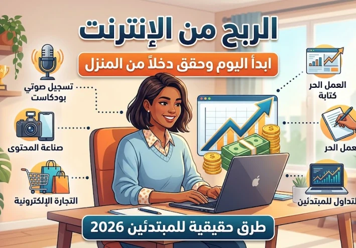 عصر السيادة الرقمية: دليل الاحتراف للربح المستدام من الإنترنت في 2026
