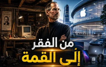 من الفقر إلى عرش التكنولوجيا: قصة نجاح ستيف جوبز