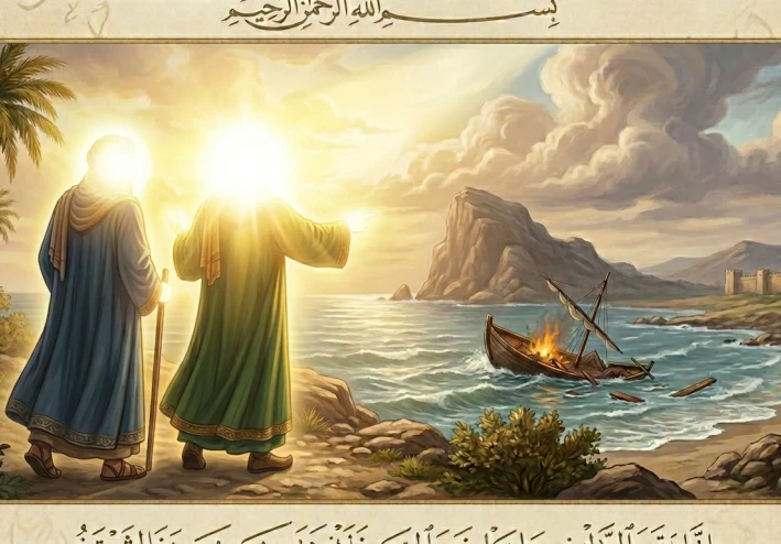 رحلة الحكمة الخفية: قصة سيدنا موسى والخضر التي أدهشت العقول ✨