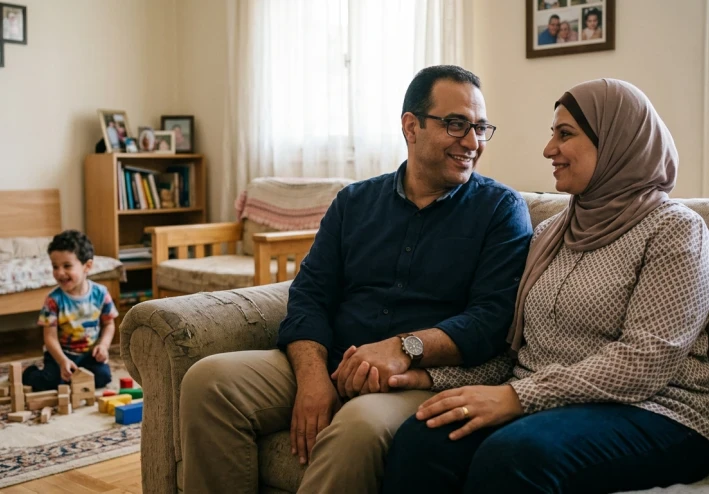 "من غير صراعات مؤذية: دليل ذكي لحماية علاقتك الزوجية وسعادة أولادك"