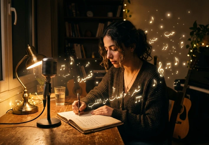 حين تتكلم المشاعر: حكاية قصيدة لا تُقال بل تُعاش ✒️