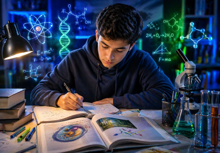 تحميل المراجعة النهائية العلوم المتكاملة الصف الأول الثانوي الترم الثاني 2026 PDF وأهم الأسئلة المتوقعة