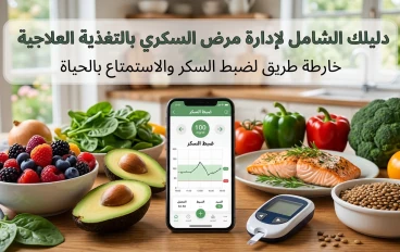 دليلك الشامل لإدارة مرض السكري بالتغذية العلاجية: "خارطة طريق" لضبط السكر والاستمتاع بالحياة