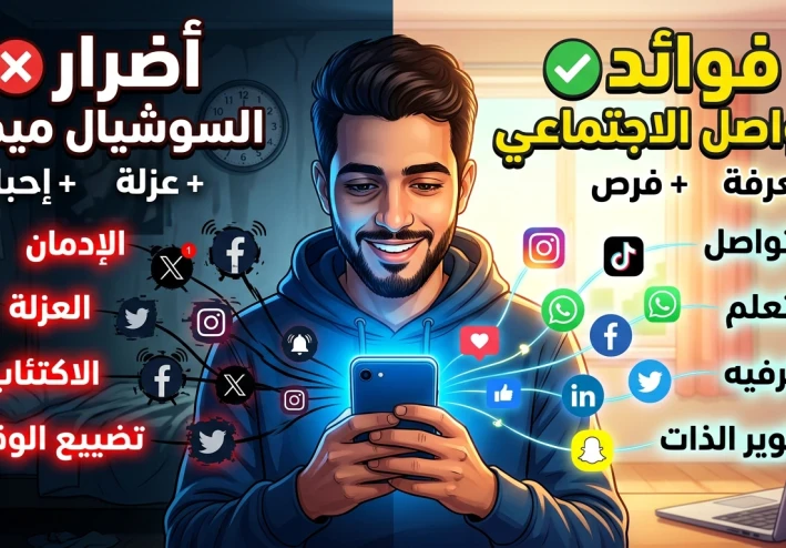 📲 كيف نستخدم مواقع التواصل الاجتماعي بشكل صحيح؟