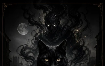  جنّ في جسد قط أسود             