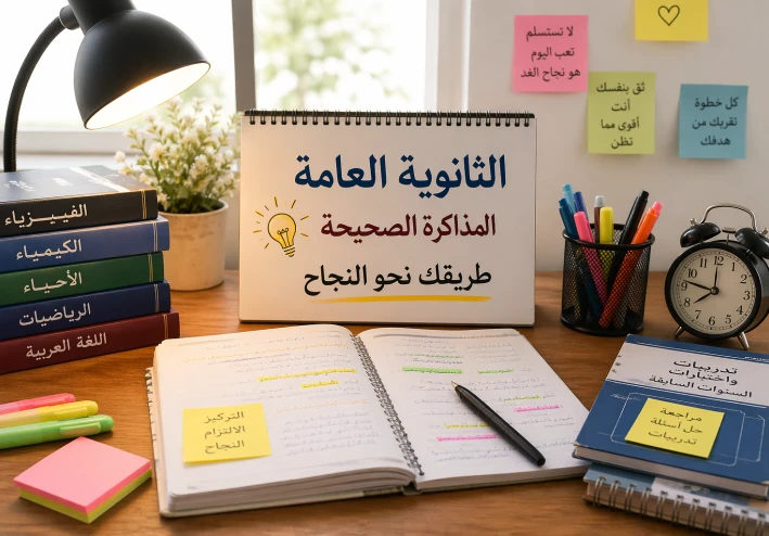 الثانوية العامة 2026: السر الحقيقي اللي محدش بيقولهولك عشان تجيب مجموع عالي بسهولة!