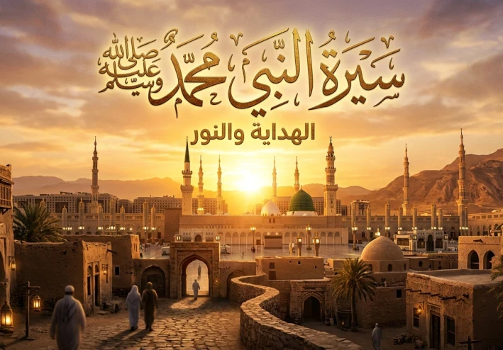 سيرة النبي محمد ﷺ: نور الهداية وبناء أعظم حضارة إنسانية