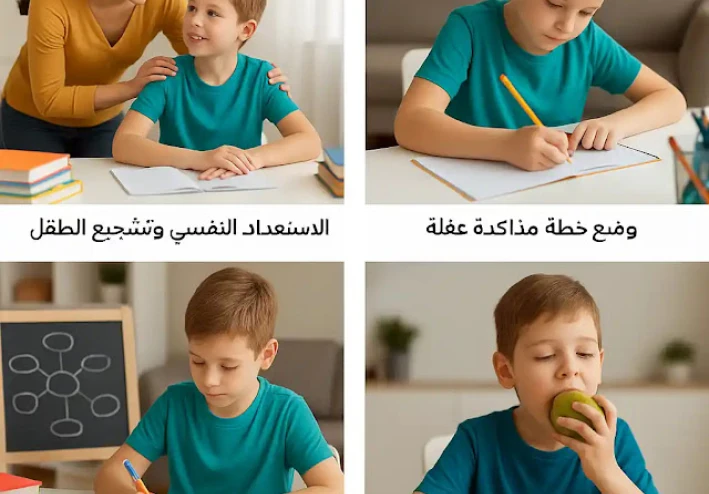 استعداد طفلك لامتحانات آخر العام: خطوات عملية ونصائح تربوية لنجاح مضمون
