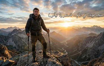 ستجد قوتك في الألم... فاستمر ولا تيأس